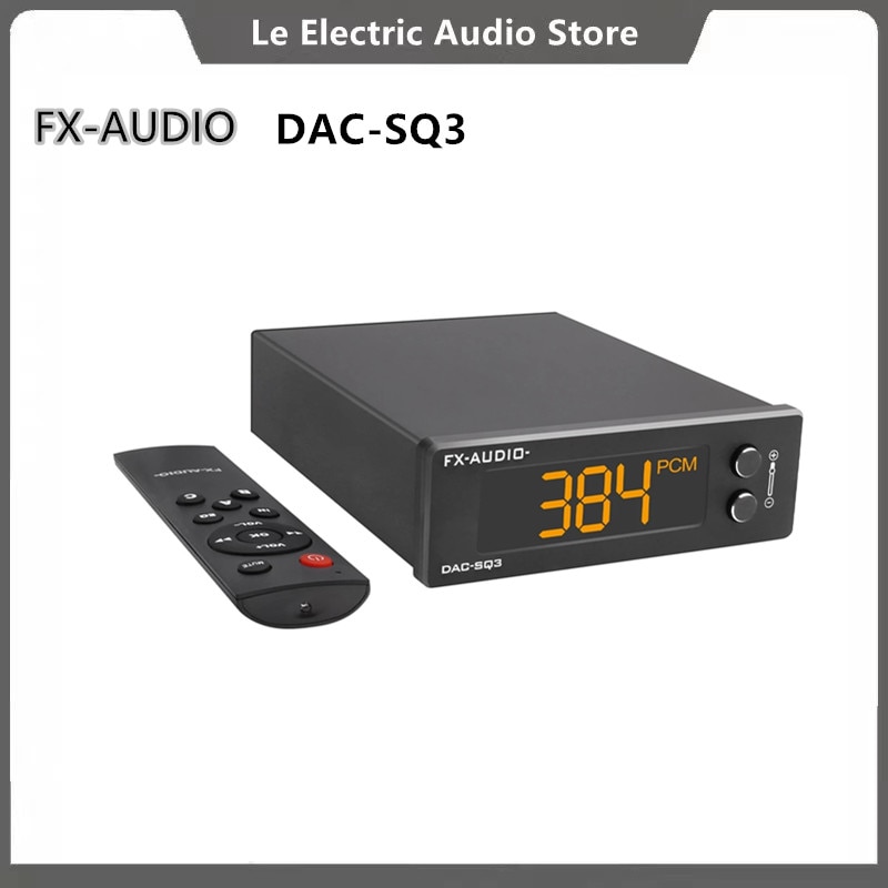 FX-AUDIO DAC-SQ3 ̴ USB DAC ES9038Q2M XMOS X..
